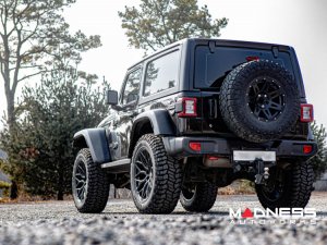 Jeep Wrangler JL Custom Wheels - HF-2 by Vossen - Satin Black Jeep Wrangler JL Custom Wheels - HF-2 by Vossen - Satin Black
